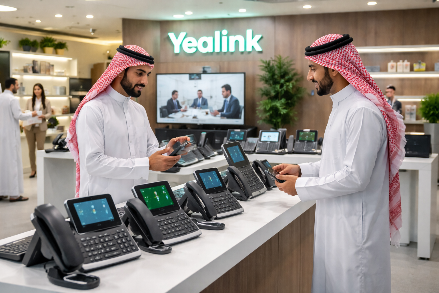 Yealink phones supplier Saudi Arabia